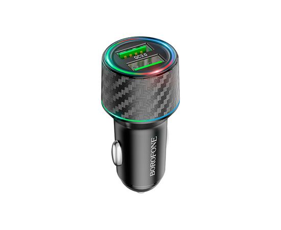Зарядний пристрій BOROFONE BZ21A 2 x USB Black (BZ21AB)
