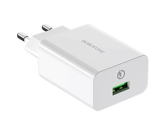 Зарядное устройство BOROFONE BA21A White (BA21AW), изображение 4 Зарядное устройство BOROFONE BA21A White (BA21AW), изображение 4