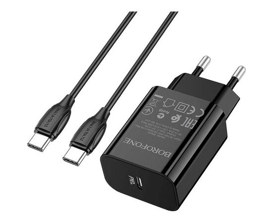 Зарядное устройство BOROFONE BA65A Black (BA65ACCB), изображение 2 Зарядное устройство BOROFONE BA65A Black (BA65ACCB), изображение 2