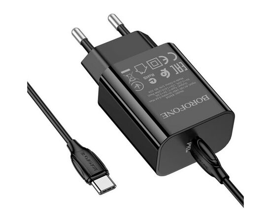 Зарядное устройство BOROFONE BA65A Black (BA65ACCB), изображение 3 Зарядное устройство BOROFONE BA65A Black (BA65ACCB), изображение 3