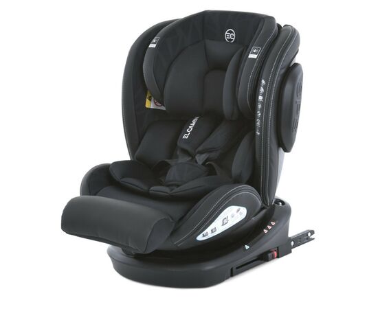 Автокресло El Camino ME 1045-1 Evolution 2 360 Isofix Black luxe 0-36 кг (ME 1045-1 black luxe)