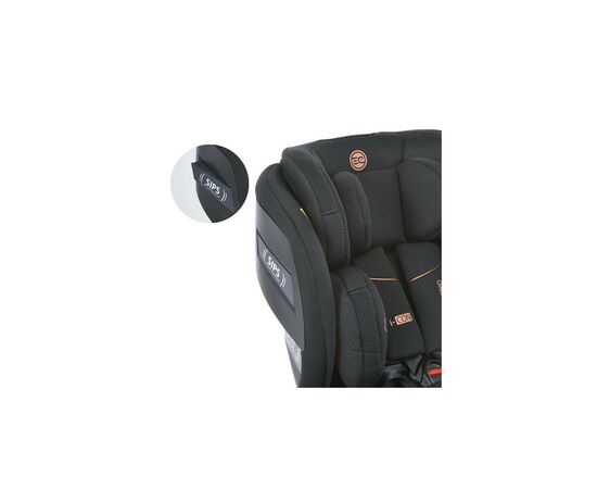 Автокресло El Camino ME 1117 I-CON 0-36 кг Black striped (ME 1117 black striped), изображение 9
