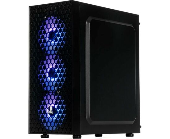 Корпус Qube CARNIVAL Black 4Fan (CARNIVAL_FFNU3), изображение 2 Корпус Qube CARNIVAL Black 4Fan (CARNIVAL_FFNU3), изображение 2