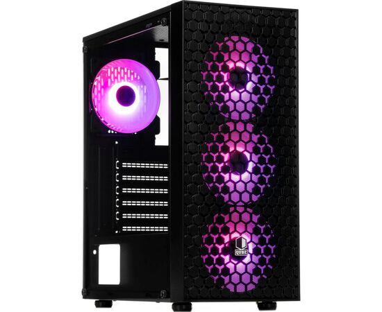 Корпус Qube CARNIVAL Black 4Fan (CARNIVAL_FFNU3)