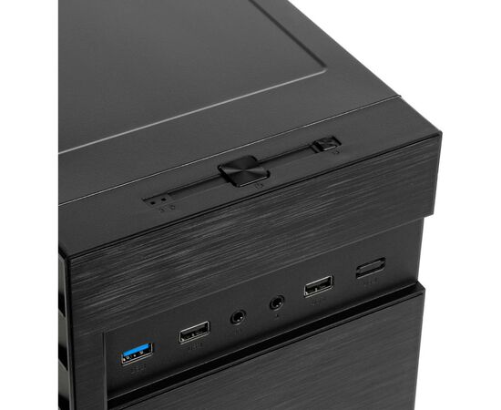 Корпус Qube QB27M 400W Black (QB27M_MN4U3), зображення 10 Корпус Qube QB27M 400W Black (QB27M_MN4U3), зображення 10