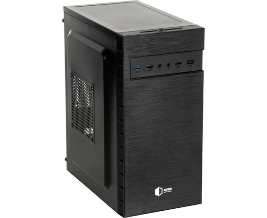 Корпус Qube QB27M 400W Black (QB27M_MN4U3), зображення 3 Корпус Qube QB27M 400W Black (QB27M_MN4U3), зображення 3