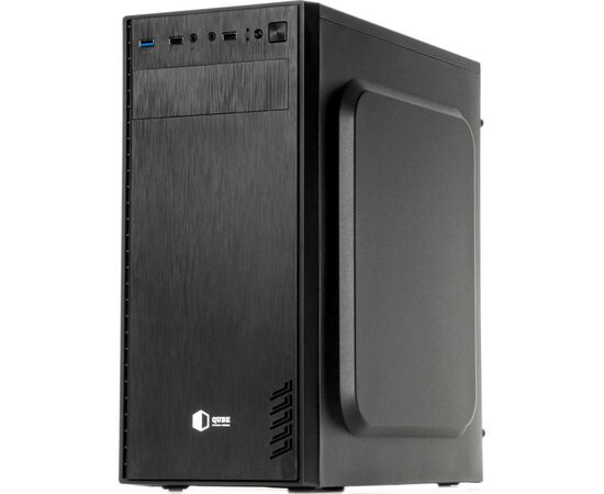 Корпус Qube QBG10M 400W Black (QBG10M_MN4U3), изображение 3 Корпус Qube QBG10M 400W Black (QBG10M_MN4U3), изображение 3