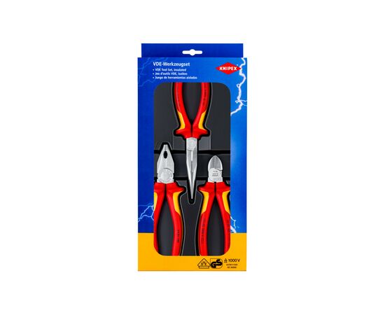 Набір інструментів KNIPEX діелектричних (00 20 12)