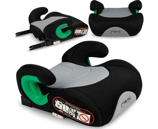 Автокресло MoMi VENKO бустер (22-36 кг) gray (FOSA00025), изображение 2 Автокресло MoMi VENKO бустер (22-36 кг) gray (FOSA00025), изображение 2