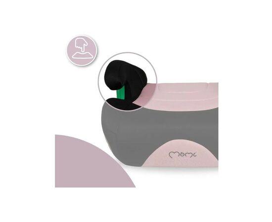 Автокрісло MoMi VENKO бустер (22-36 кг) pink (FOSA00024), зображення 3 Автокрісло MoMi VENKO бустер (22-36 кг) pink (FOSA00024), зображення 3