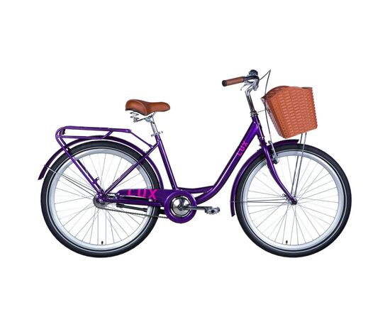 Велосипед Dorozhnik LUX 26" 17" ST 2024 Сливовий (OPS-D-26-271)
