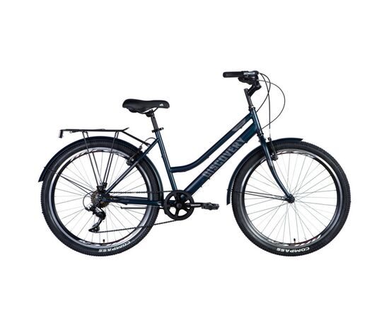 Велосипед Discovery Prestige Woman Vbr 26" 17" ST 2024 Синьо-зелений (OPS-DIS-26-610)