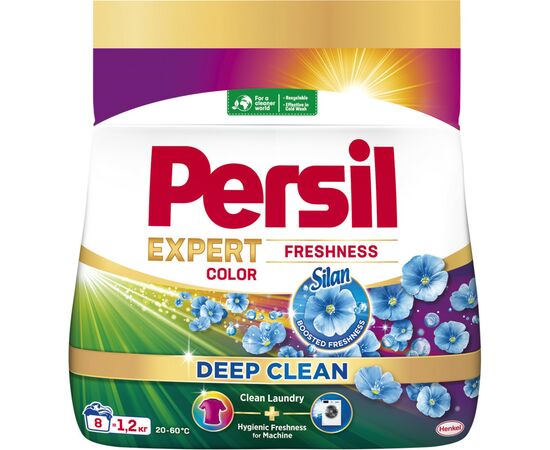 Стиральный порошок Persil Expert Deep Clean Автомат Color Свежесть от Silan 1.2 кг (9000101804652)