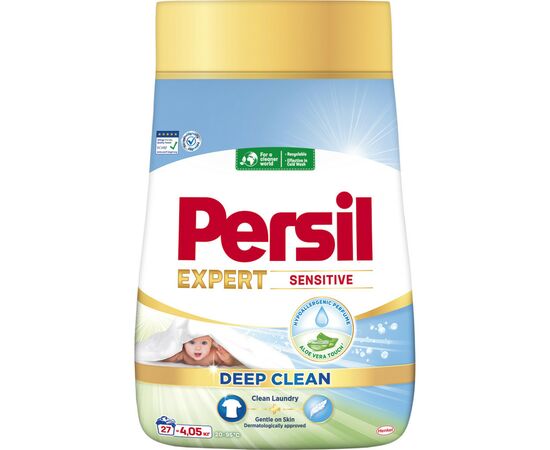Стиральный порошок Persil Expert Deep Clean Автомат Sensitive 4.05 кг (9000101806229)