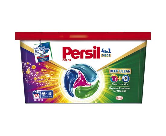 Капсулы для стирки Persil 4in1 Discs Color Deep Clean 13 шт. (9000101800012)