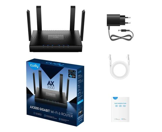 Маршрутизатор Cudy WR3000, изображение 3 Маршрутизатор Cudy WR3000, изображение 3