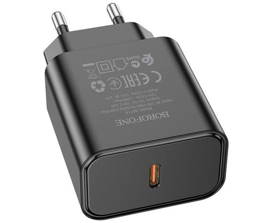 Зарядное устройство BOROFONE BA71A Power Black (BA71AB), изображение 3 Зарядное устройство BOROFONE BA71A Power Black (BA71AB), изображение 3