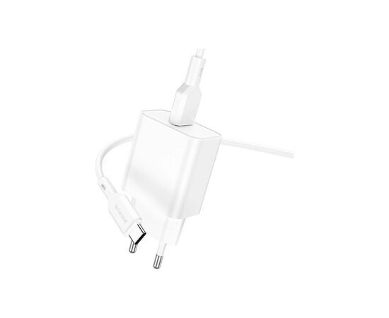 Зарядное устройство BOROFONE BA72A charger set (Type-C) White (BA72ACW), изображение 2 Зарядное устройство BOROFONE BA72A charger set (Type-C) White (BA72ACW), изображение 2