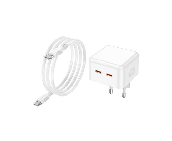 Зарядное устройство BOROFONE BA76A White (BA76ACCW), изображение 6 Зарядное устройство BOROFONE BA76A White (BA76ACCW), изображение 6