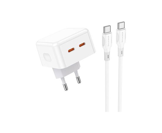Зарядное устройство BOROFONE BA76A White (BA76ACCW)