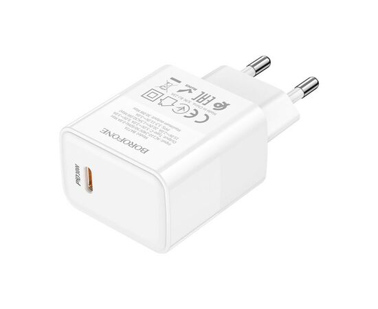 Зарядное устройство BOROFONE BA77A charger set (C to iP) White (6941991101281), изображение 7 Зарядное устройство BOROFONE BA77A charger set (C to iP) White (6941991101281), изображение 7