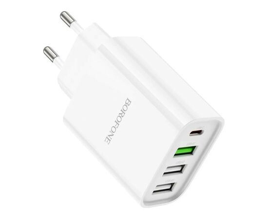 Зарядное устройство BOROFONE BA79A White (6941991102691), изображение 4 Зарядное устройство BOROFONE BA79A White (6941991102691), изображение 4