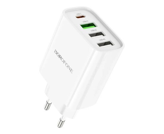 Зарядний пристрій BOROFONE BA79A White (6941991102691)