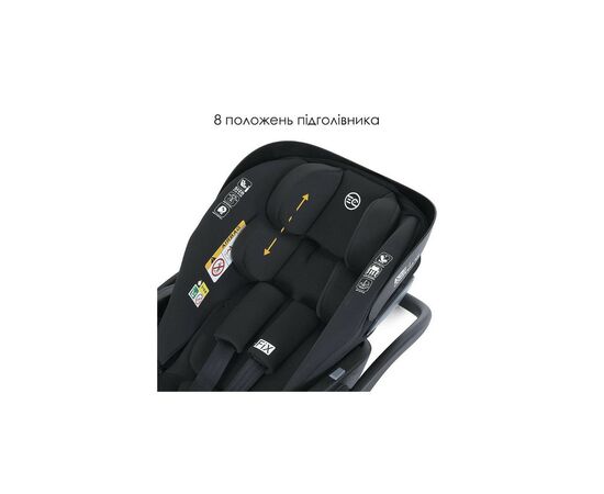 Автокресло El Camino (0-13кг) ME 1110 i-FIX (jet black) (ME 1110 jet black), изображение 6 Автокресло El Camino (0-13кг) ME 1110 i-FIX (jet black) (ME 1110 jet black), изображение 6