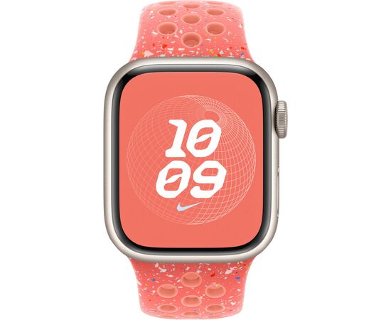 Ремешок для смарт-часов Apple 41mm Magic Ember Nike Sport Band - S/M (MUUX3ZM/A), изображение 3 Ремешок для смарт-часов Apple 41mm Magic Ember Nike Sport Band - S/M (MUUX3ZM/A), изображение 3