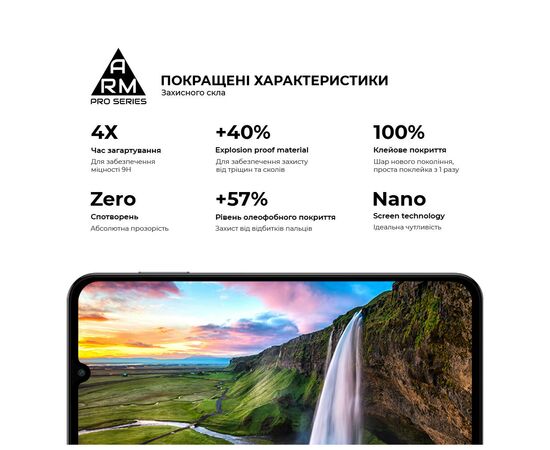 Стекло защитное Armorstandart Pro Samsung M15 5G (M156) Black (ARM74368), изображение 5 Стекло защитное Armorstandart Pro Samsung M15 5G (M156) Black (ARM74368), изображение 5