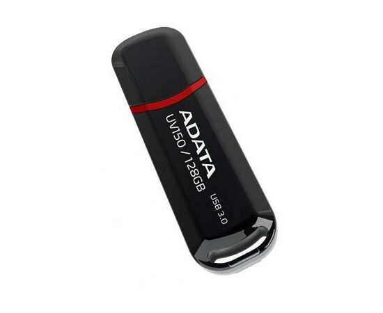 USB флеш накопитель ADATA 128GB UV150 Black USB 3.0 (AUV150-128G-RBK), изображение 4 USB флеш накопитель ADATA 128GB UV150 Black USB 3.0 (AUV150-128G-RBK), изображение 4