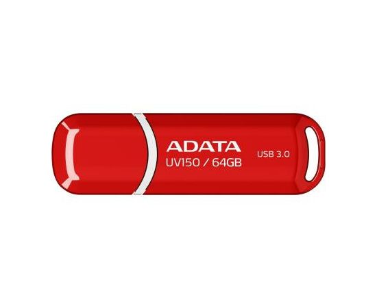 USB флеш накопитель ADATA 64GB UV150 Red USB 3.0 (AUV150-64G-RRD)