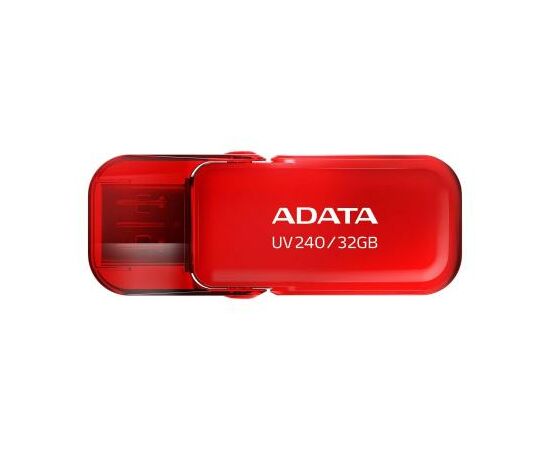 USB флеш накопитель ADATA 32GB UV240 Red USB 2.0 (AUV240-32G-RRD)