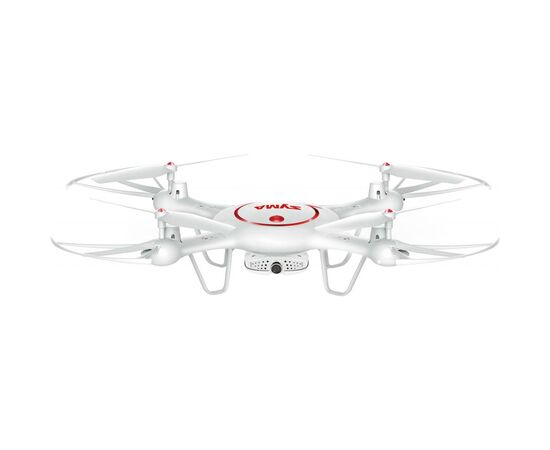 Радиоуправляемая игрушка Syma Квадрокоптер с 2,4 Ггц и поворотной FPV-камерой 32 см (X5UW-D_white), изображение 2 Радиоуправляемая игрушка Syma Квадрокоптер с 2,4 Ггц и поворотной FPV-камерой 32 см (X5UW-D_white), изображение 2