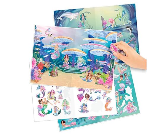 Набор для творчества Fantasy Model Альбом с наклейками Русалочка (6336680), изображение 2
