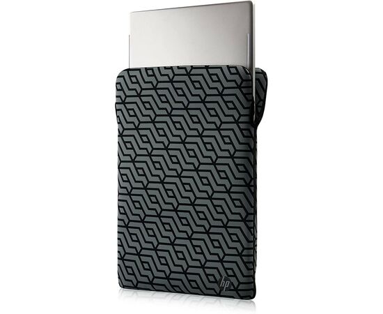 Чехол для ноутбука HP 14" Reversible Protective Blk/Geo Sleeve (2F2L4AA), изображение 3