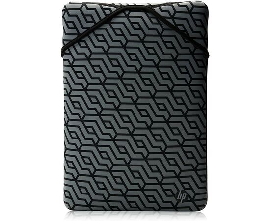 Чехол для ноутбука HP 15.6" Reversible Protective Blk/Geo Sleeve (2F2L0AA), изображение 2 Чехол для ноутбука HP 15.6" Reversible Protective Blk/Geo Sleeve (2F2L0AA), изображение 2