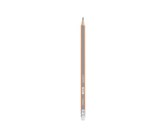 Карандаш графитный Maped BLACK PEPS, H, с ластиком (MP.851725)
