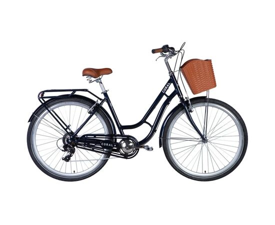 Велосипед Dorozhnik Coral FRW Vbr 28" 19" AL 2024 Темно-синій (OPS-D-28-406)