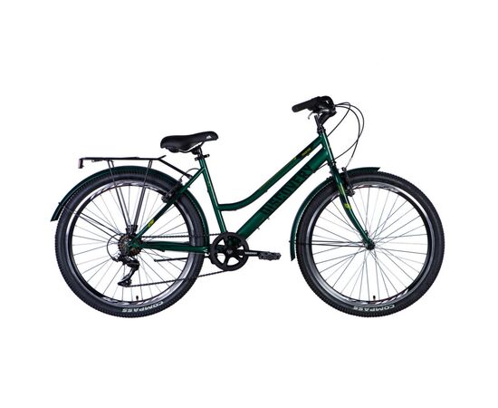 Велосипед Discovery Prestige Woman Vbr 26" 17" ST 2024 Зелений (OPS-DIS-26-590)