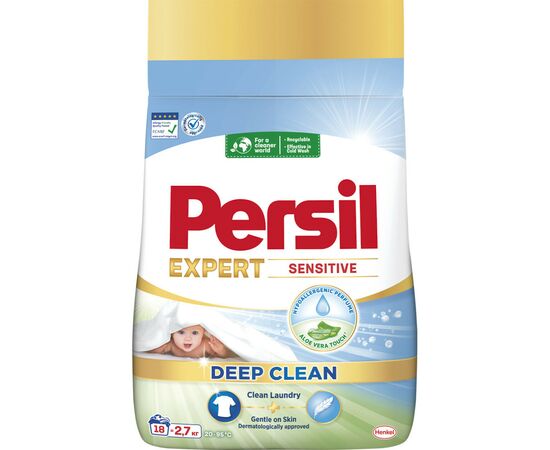 Стиральный порошок Persil Expert Deep Clean Автомат Sensitive 2.7 кг (9000101804836)