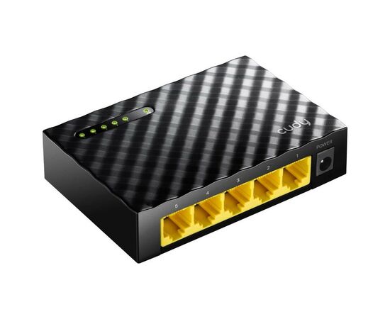 Комутатор мережевий Cudy GS105D, зображення 2 Комутатор мережевий Cudy GS105D, зображення 2