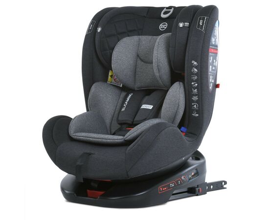 Автокресло El Camino ME 1114 Everest Light Grey (ME 1114 light grey)