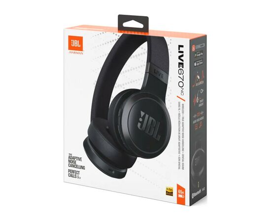 Наушники JBL Live 670 NC Black (JBLLIVE670NCBLK), изображение 11 Наушники JBL Live 670 NC Black (JBLLIVE670NCBLK), изображение 11