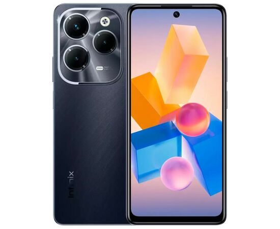 Мобильный телефон Infinix Hot 40 Pro 12/256Gb NFC Starlit Black (4894947018978)