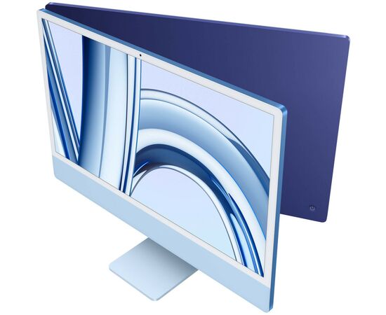 Компьютер Apple A2873 24" iMac Retina 4.5K / Apple M3 with 10-core GPU, 256SSD, Blue (MQRQ3UA/A), изображение 5