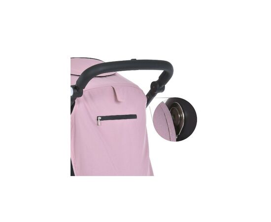 Коляска El Camino Dynamic Pro Me 1053-3 Pale Pink (ME 1053-3 pale pink), изображение 9 Коляска El Camino Dynamic Pro Me 1053-3 Pale Pink (ME 1053-3 pale pink), изображение 9