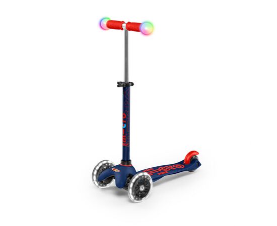 Самокат Micro Mini Deluxe Magic Navy Blue LED (MMD149)