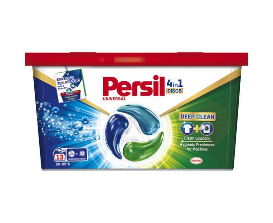Капсулы для стирки Persil 4in1 Discs Universal Deep Clean 13 шт. (9000101800074)