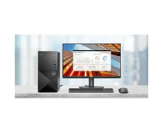 Компьютер Dell Vostro 3020 MT / i3-13100, 8GB, F256GB, WiFi, Win11P (N2042VDT3020MT), изображение 2 Компьютер Dell Vostro 3020 MT / i3-13100, 8GB, F256GB, WiFi, Win11P (N2042VDT3020MT), изображение 2